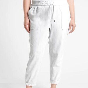 NWT Athleta Farallon Printed Jogger in Spliced Magic Veil Grey size 20